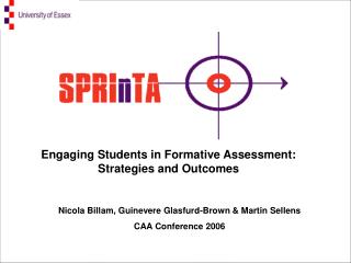 Nicola Billam, Guinevere Glasfurd-Brown &amp; Martin Sellens CAA Conference 2006