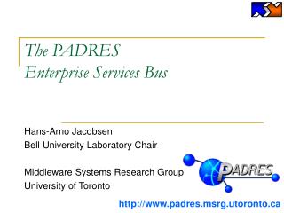 The PADRES Enterprise Services Bus