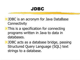 JDBC