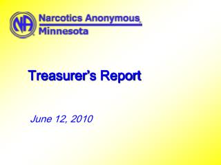 Treasurer’s Report
