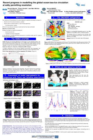 Recent progress in modelling the global ocean/sea-ice circulation at eddy permitting resolution