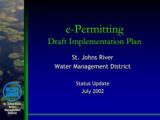 e-Permitting Draft Implementation Plan