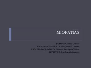 MIOPATIAS