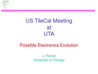 US TileCal Meeting at UTA