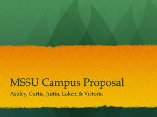 MSSU Campus Proposal