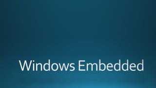 Windows Embedded