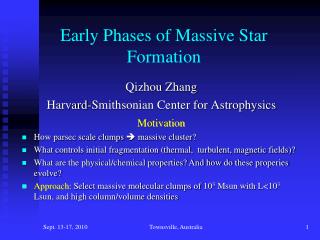 Early Phases of Massive Star Formation