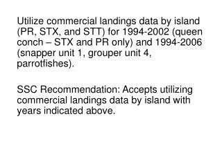 SSC Recommendation: Set ACL equal to zero for Nassau grouper. Passed by consensus.