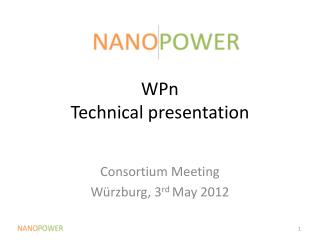 WPn Technical presentation