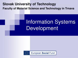 Information Systems Development