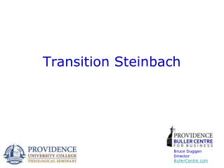 Transition Steinbach