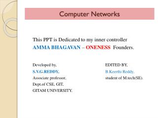 Computer Networks