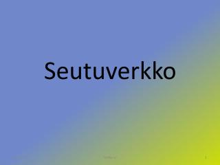 Seutuverkko