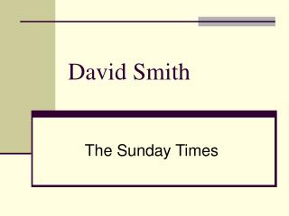 David Smith