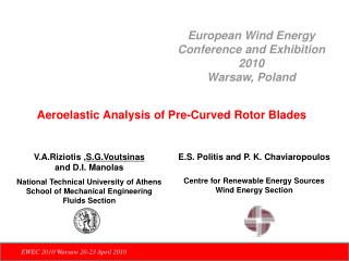 Aeroelastic Analysis of Pre-Curved Rotor Blades