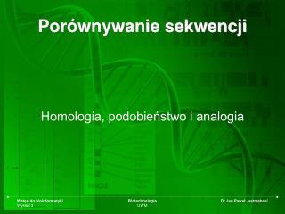 Porównywanie sekwencji