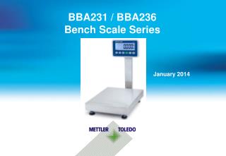 BBA231 / BBA236 Bench Scale Series