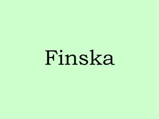Finska