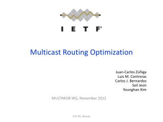 Multicast Routing Optimization