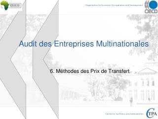 Audit des Entreprises Multinationales