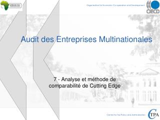 Audit des Entreprises Multinationales