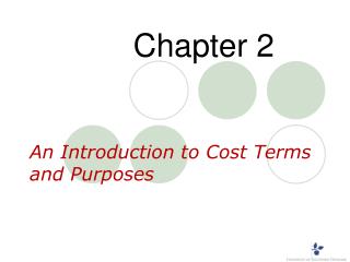 An Introduction to Cost Terms and Purposes