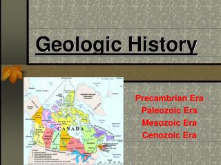 Geologic History