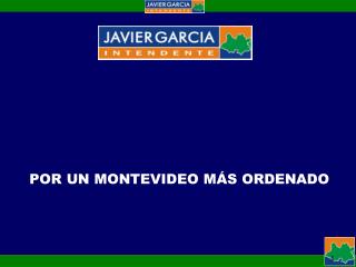 POR UN MONTEVIDEO MÁS ORDENADO