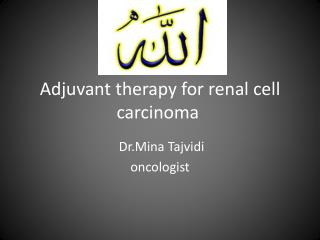 Adjuvant therapy for renal cell carcinoma