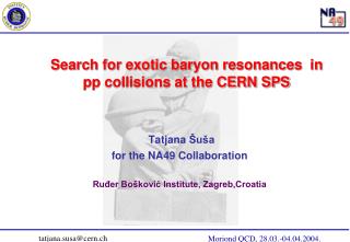 Search for exotic baryon resonances in pp collisions at the CERN SPS