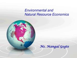 Environmental and Natural Resource Economics