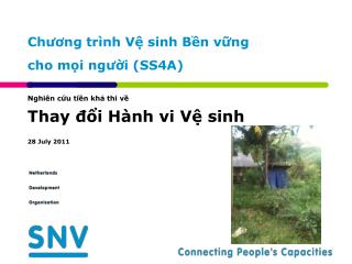 Chương trình Vệ sinh Bền vững cho mọi người (SS4A)