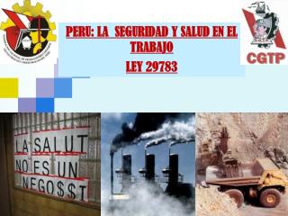 PERU: LA SEGURIDAD Y SALUD EN EL TRABAJO LEY 29783