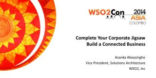 Complete Your Corporate Jigsaw Build a Connected Business