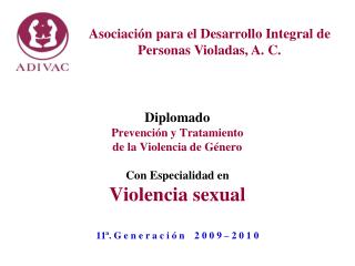 Asociación para el Desarrollo Integral de Personas Violadas, A. C.