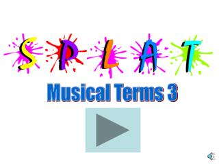 Musical Terms 3