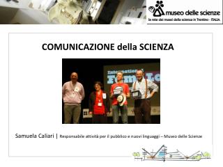 COMUNICAZIONE della SCIENZA