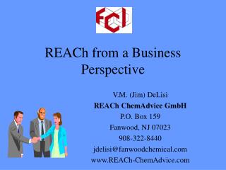 REACh from a Business Perspective