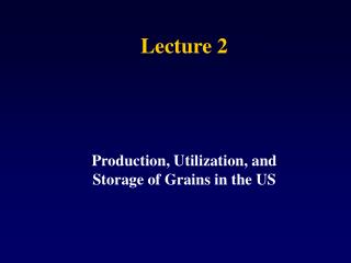 Lecture 2