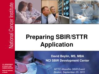 Preparing SBIR/STTR Application