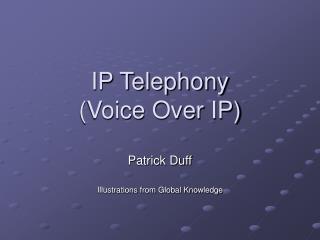 IP Telephony (Voice Over IP)