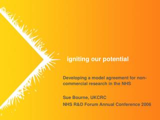 igniting our potential