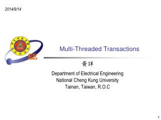 Multi-Threaded Transactions