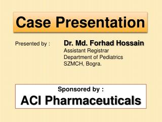 Case Presentation