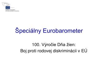 Špeciálny Eurobarometer