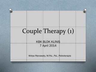 Couple Therapy (1)