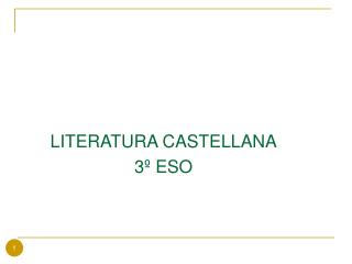 LA LITERATURA