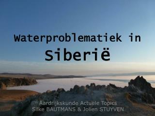 Waterproblematiek in Siberi ë