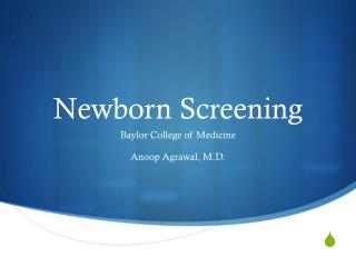 PPT - Newborn Screening PowerPoint Presentation, Free Download - ID:438098