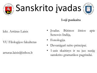 Sanskrito įvadas